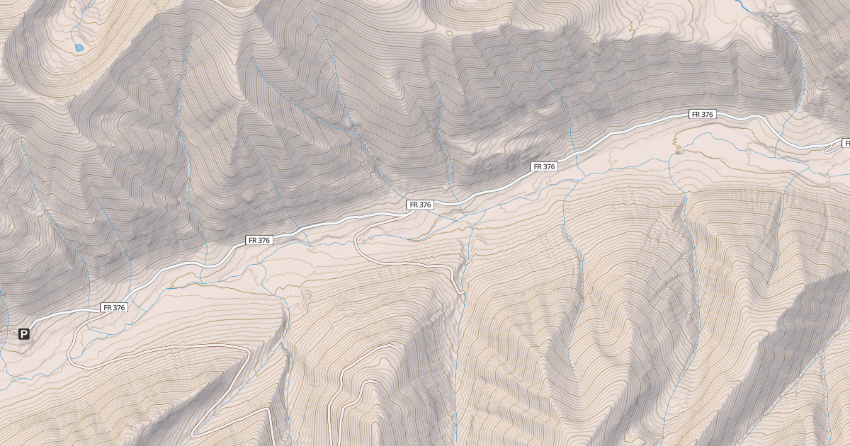 Map preview of HAY CREEK