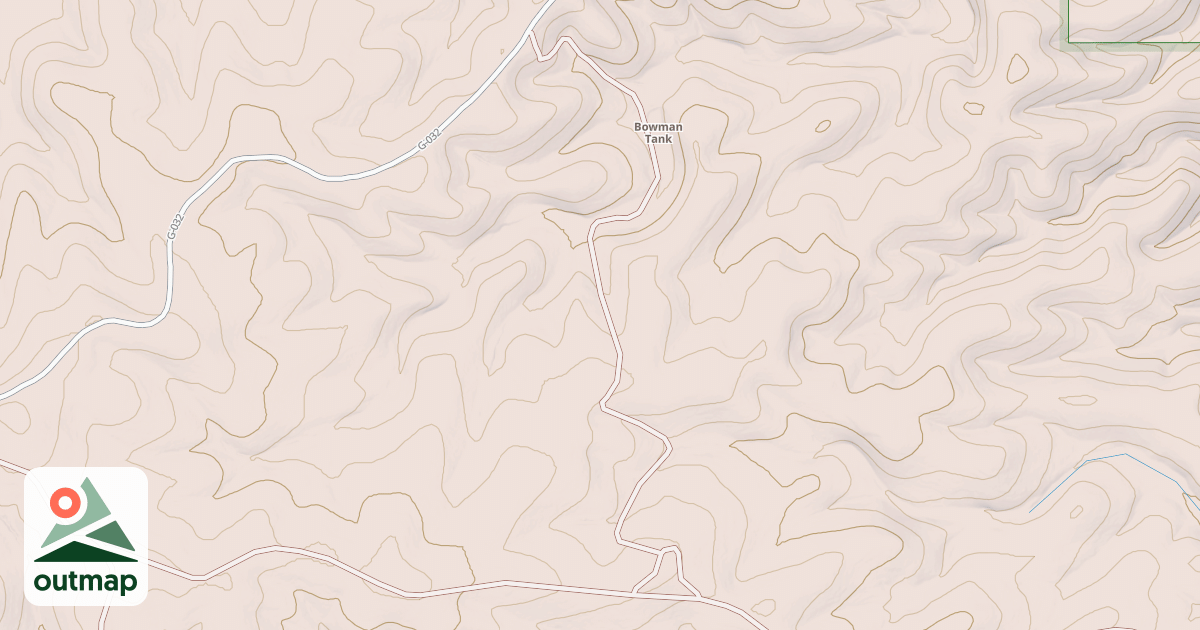Map of BOWMAN
