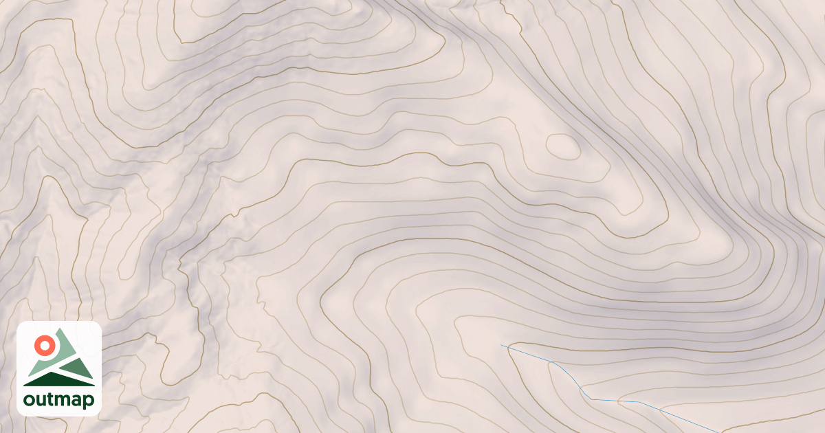 Map of Cup Corral Cutoff