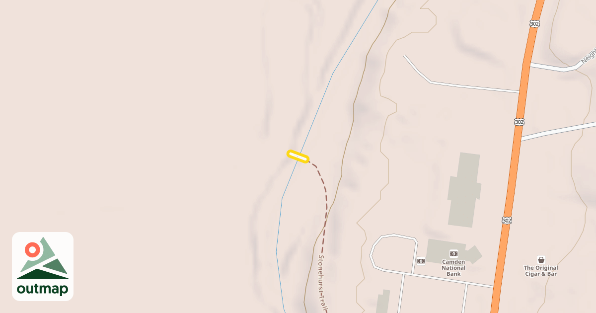 Map of Stonehurst Trail