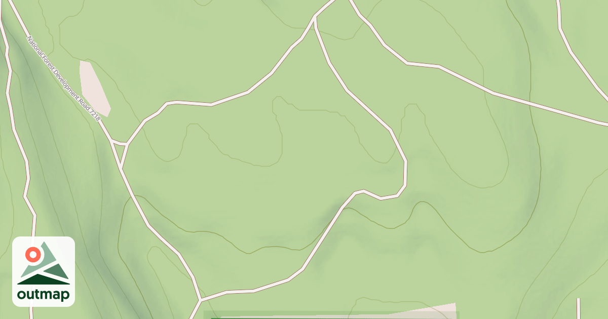 Map of ALKALI RIDGE A
