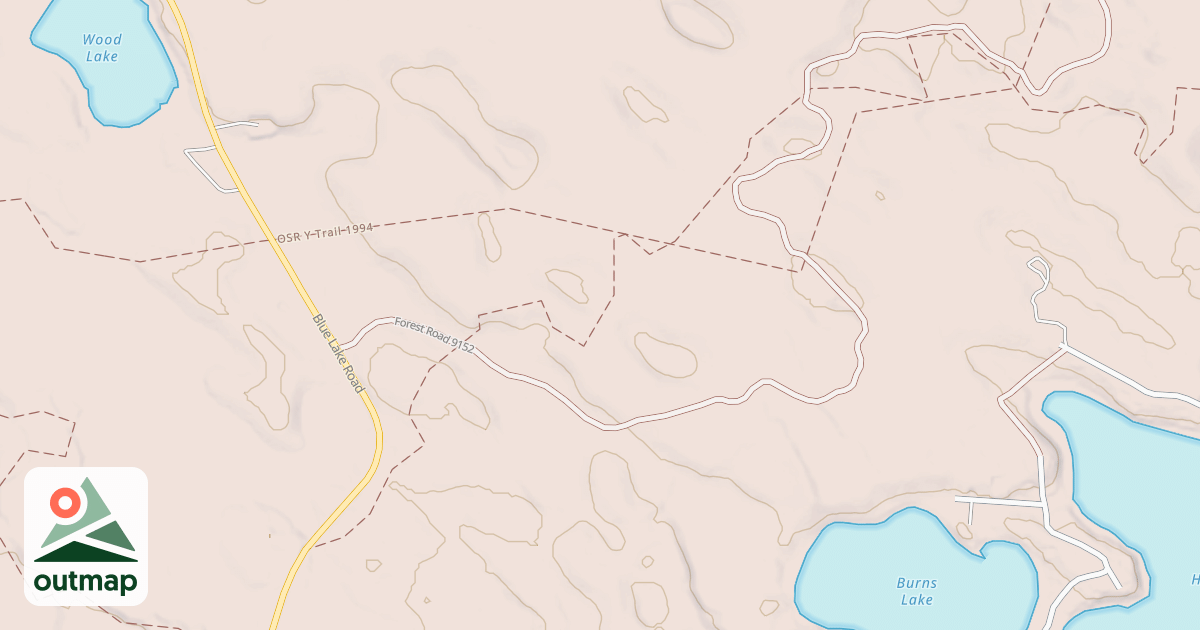 Map of Holton Motorcycle Trail