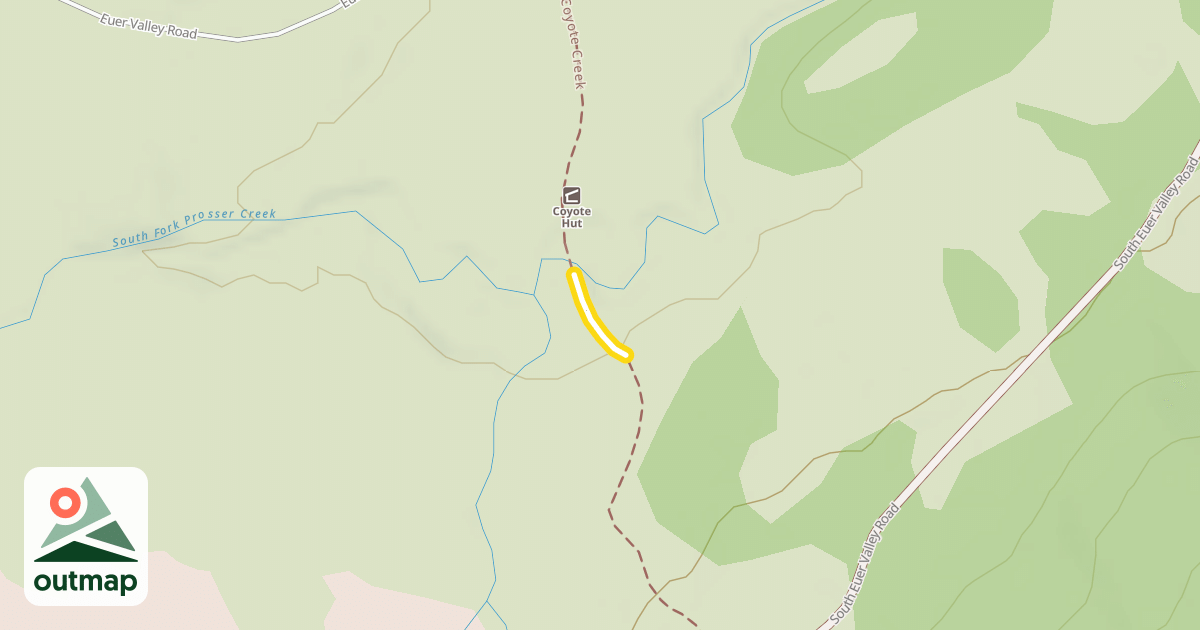Map of Coyote Creek