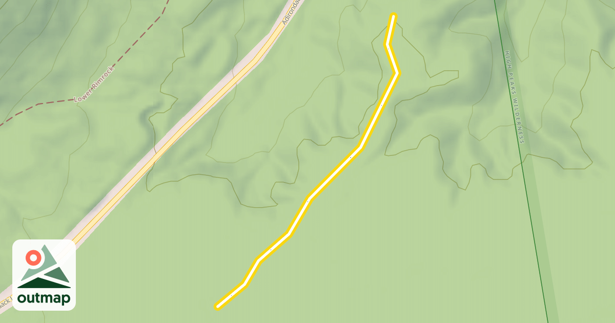 Map of Northwoods Loop