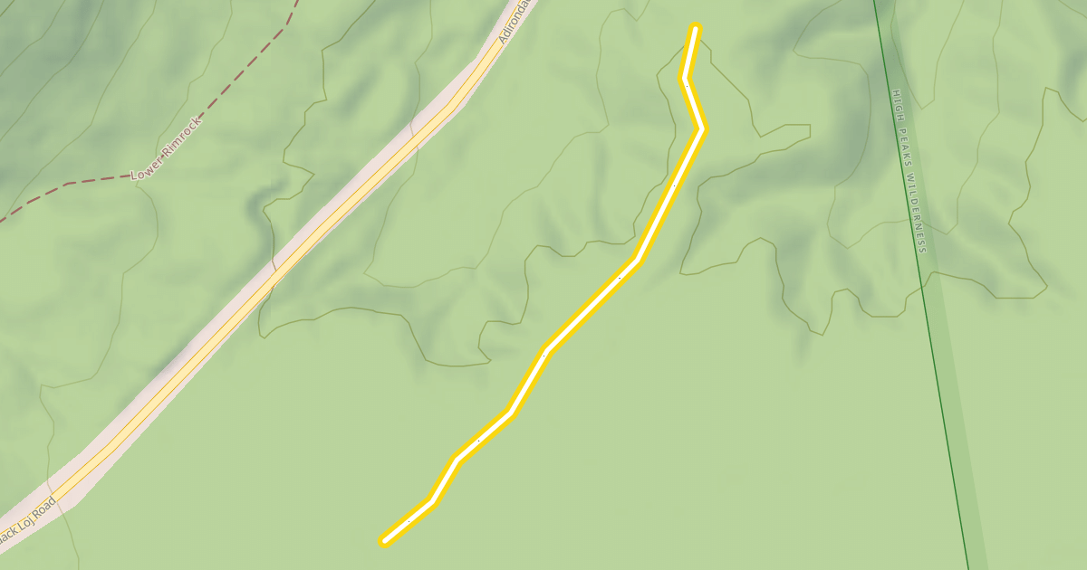 Map preview of Northwoods Loop