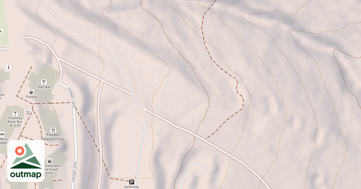 Map of Terrain Garden