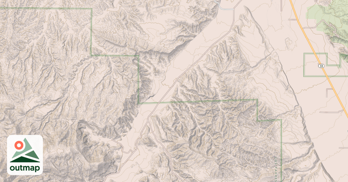 Map of BUCKHORN RD.