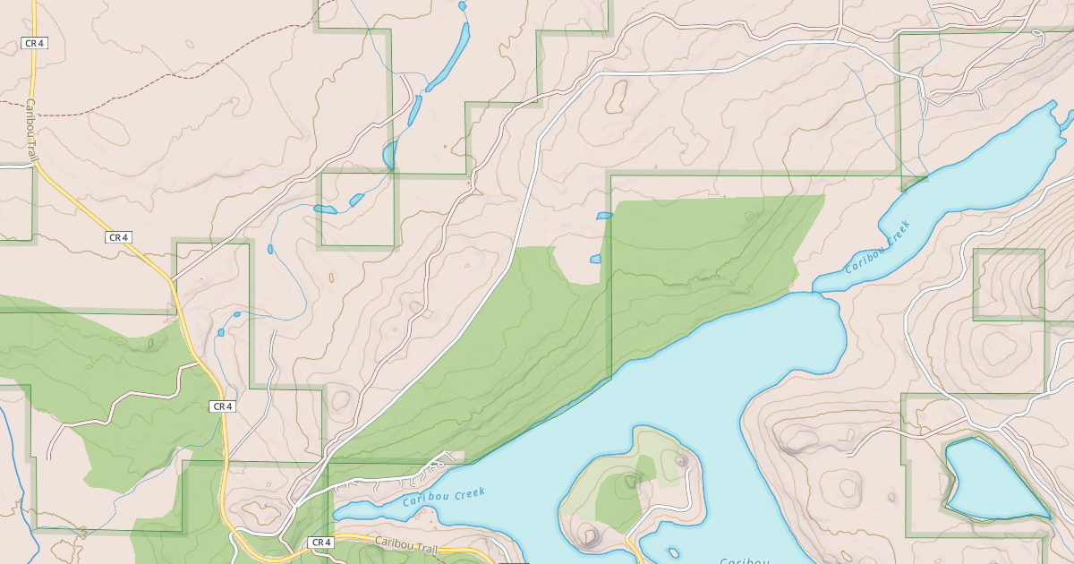 Map preview of CARIBOU