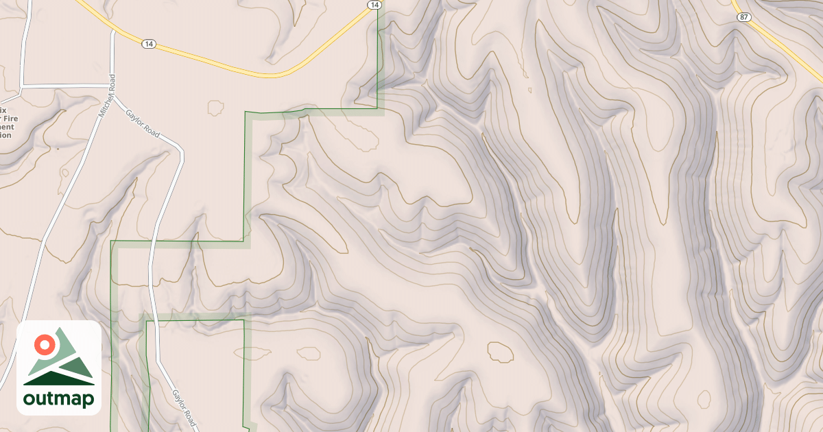 Map of USFS Motor Vehicle Use Map Roads {C41891D0-AF8B-4925-83AA-50ACA164794B}