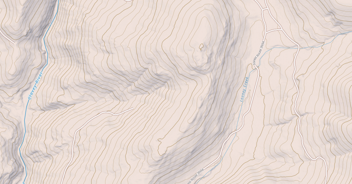 Map preview of HULL CREEK OHV - ATV