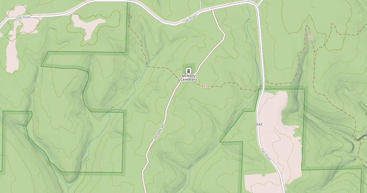 Map preview of MCNALLY RD