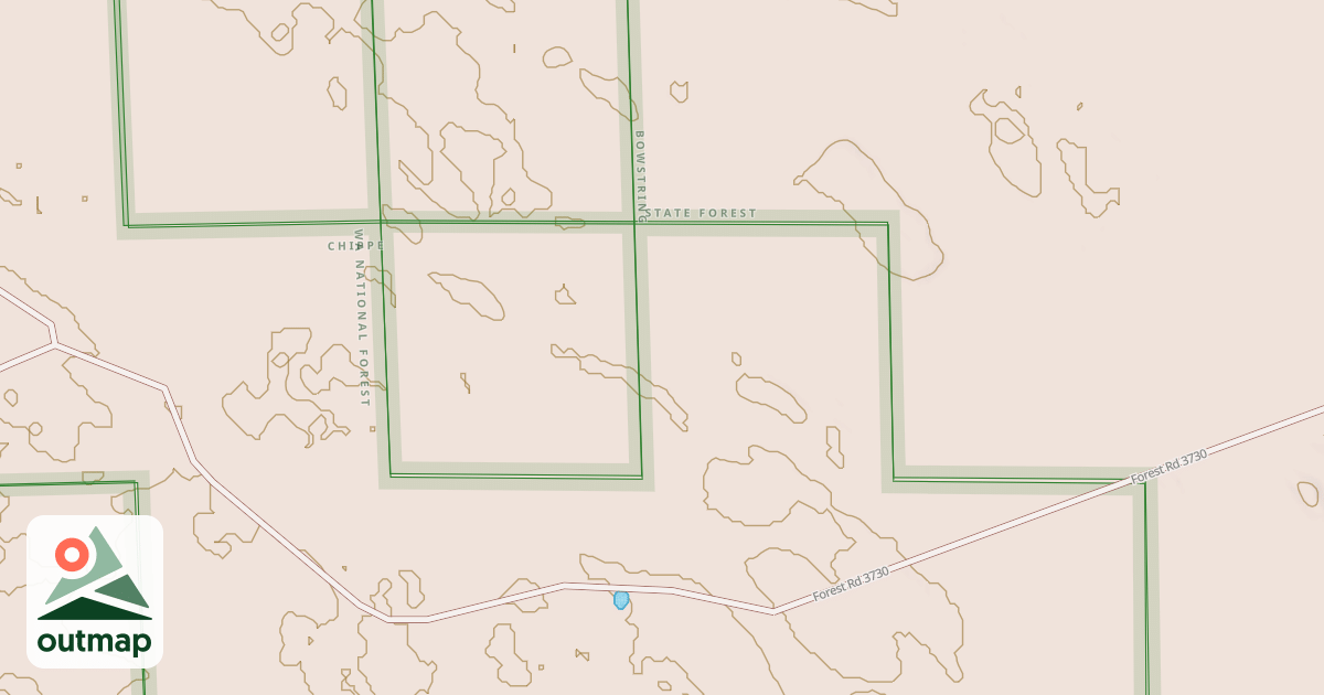 Map of EAST MISSISSIPPI SPUR LO