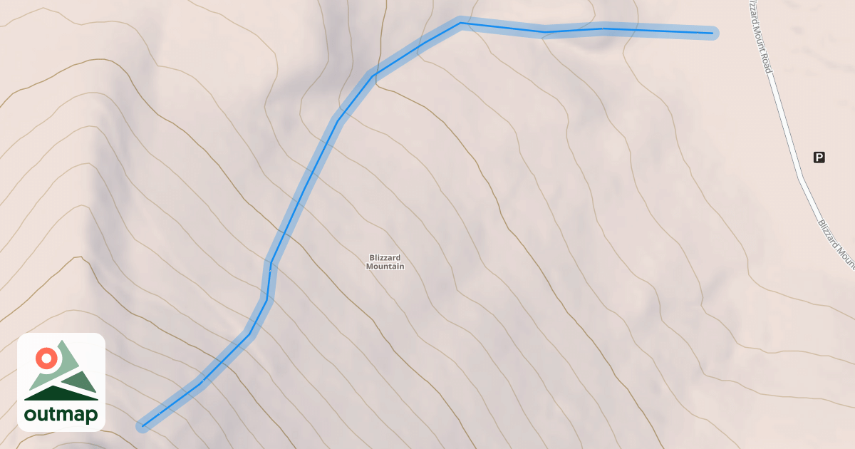 Map of Lava Creek