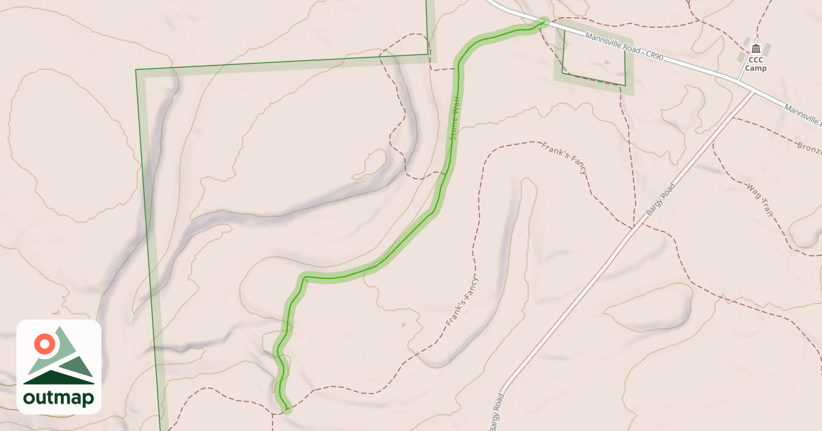 Map of Stone Wall