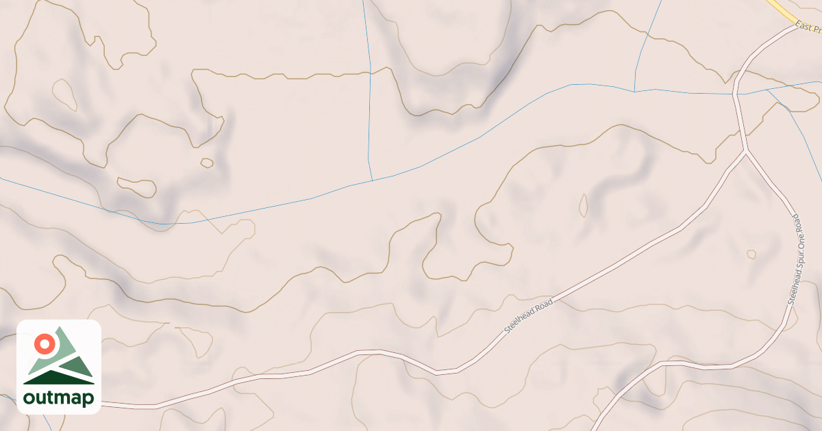 Map of STEELHEAD