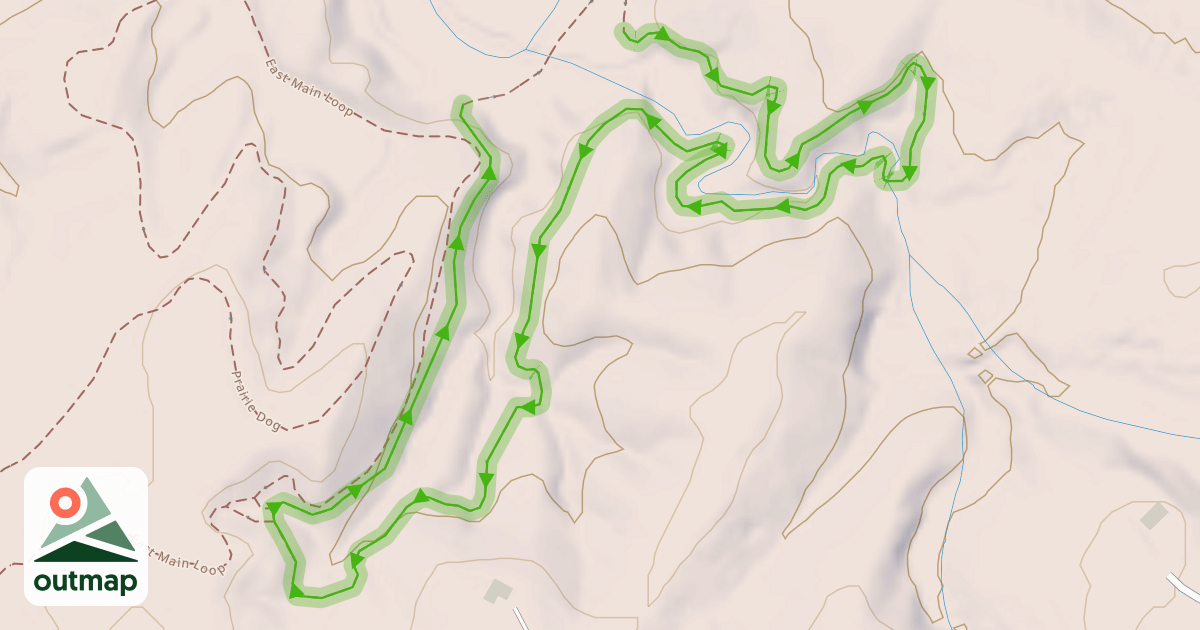 Map of Tributary
