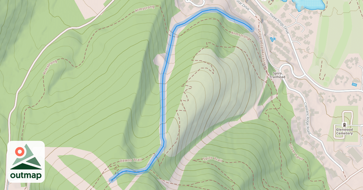 Map of Silver Star