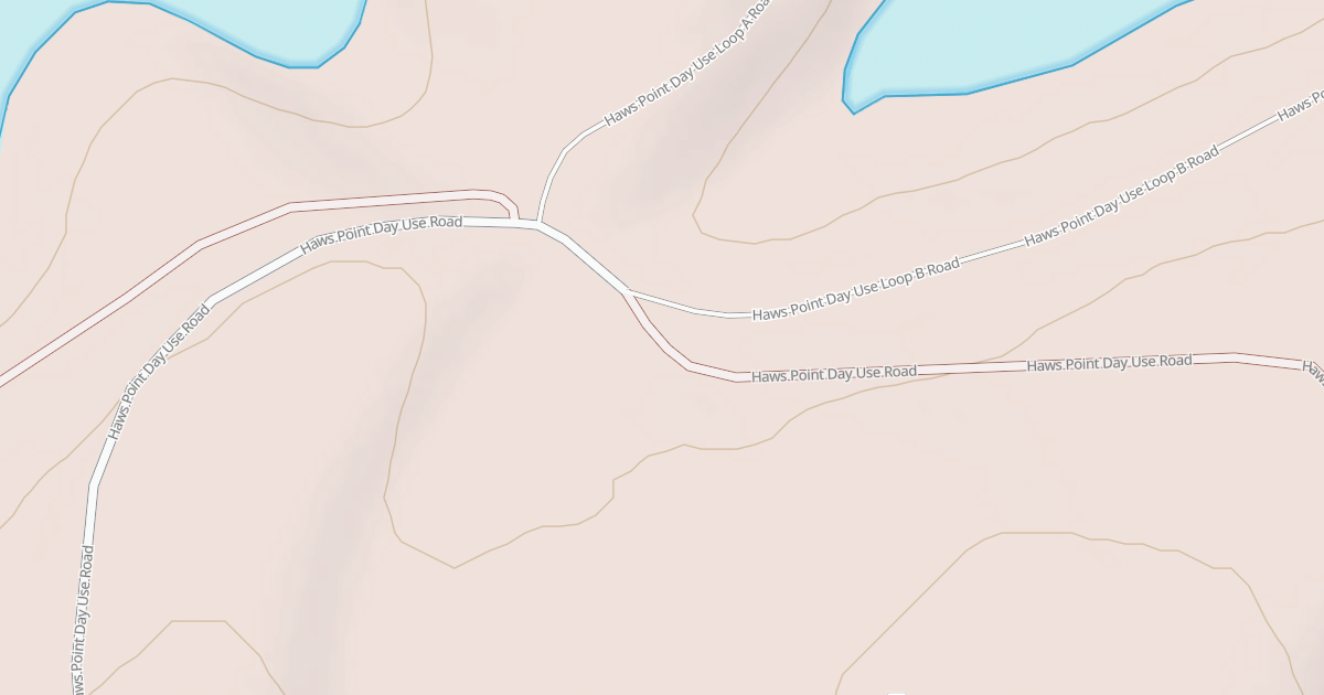Map preview of HAWS POINT DAY USE