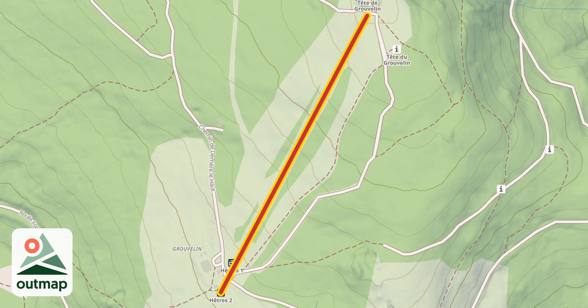 Map of Hêtres 2