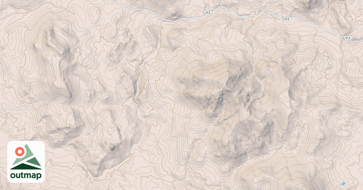 Map of ALLEGHENY 6
