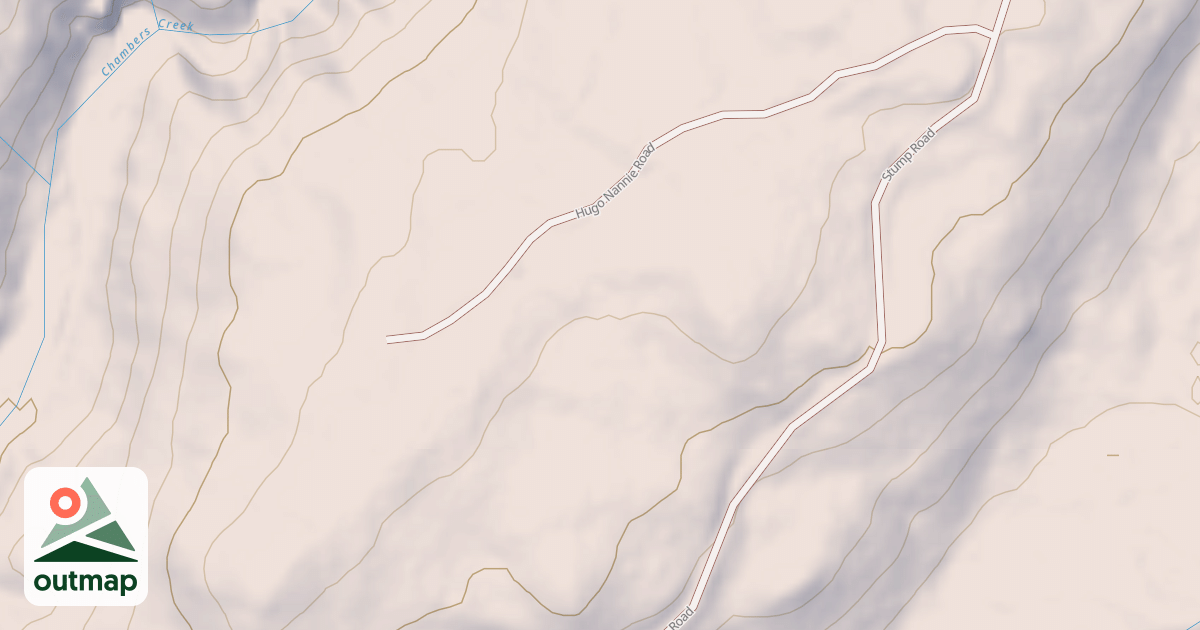Map of HUGO NANNIE