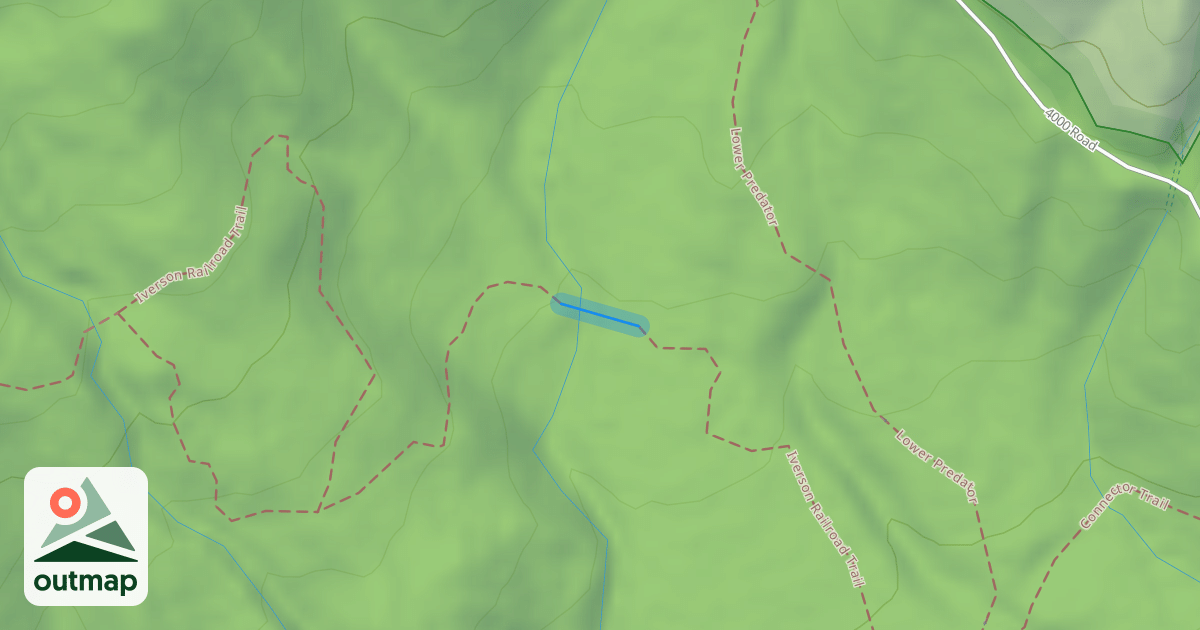 Map of Iverson Railroad Trail