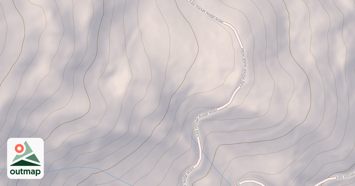 Map of POCKET RIDGE SPUR A