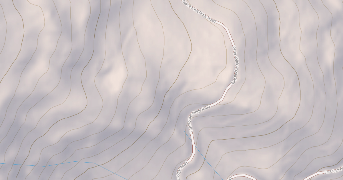 Map preview of POCKET RIDGE SPUR A