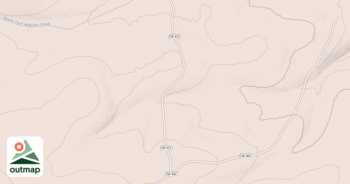 Map of USFS Motor Vehicle Use Map Roads {A3DCACB8-FE71-4B25-B036-81C0F4CA0F9D}