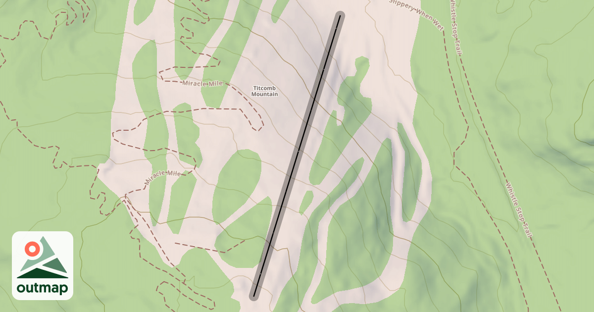 Map of Otter Slide