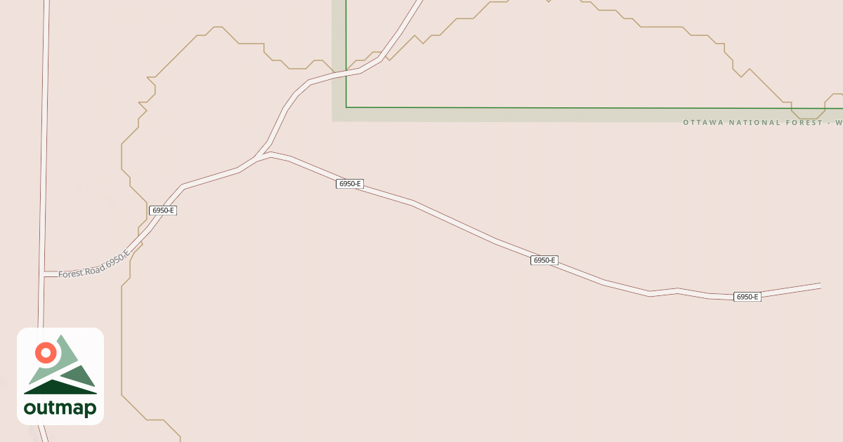 Map of FDR6950-E