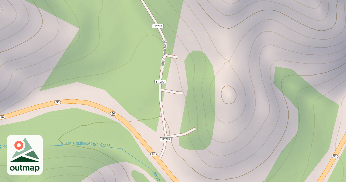 Map of 287.B