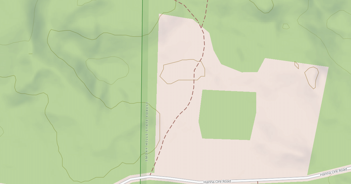 Map preview of Smoky Hills