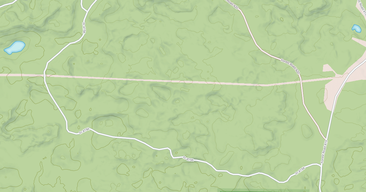Map preview of FR 419A
