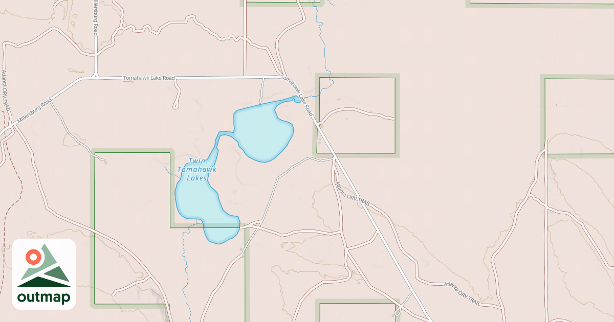 Map of Atlanta Trail