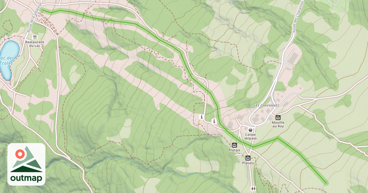 Map of Gentiane