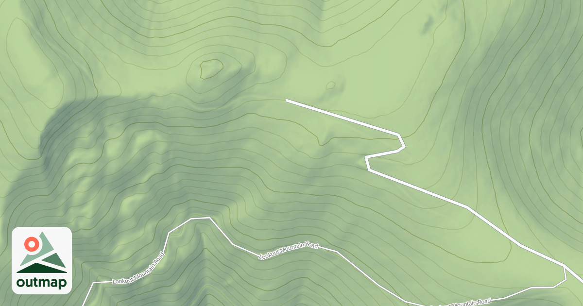 Map of (FDR) LOOKOUT MTN