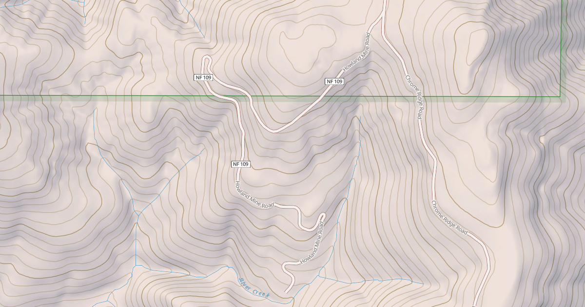 Map preview of HOWLAND MINE