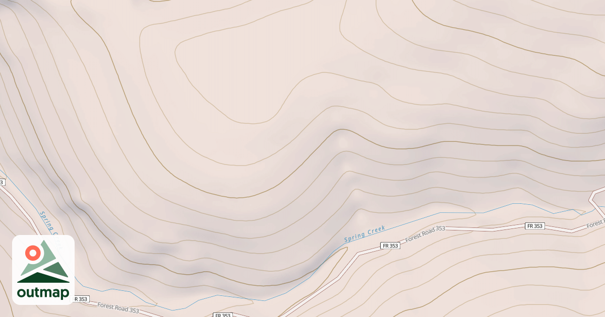 Map of USFS National Forest System Roads {969D200E-1D0D-4F30-A15A-441E212A4B0D}