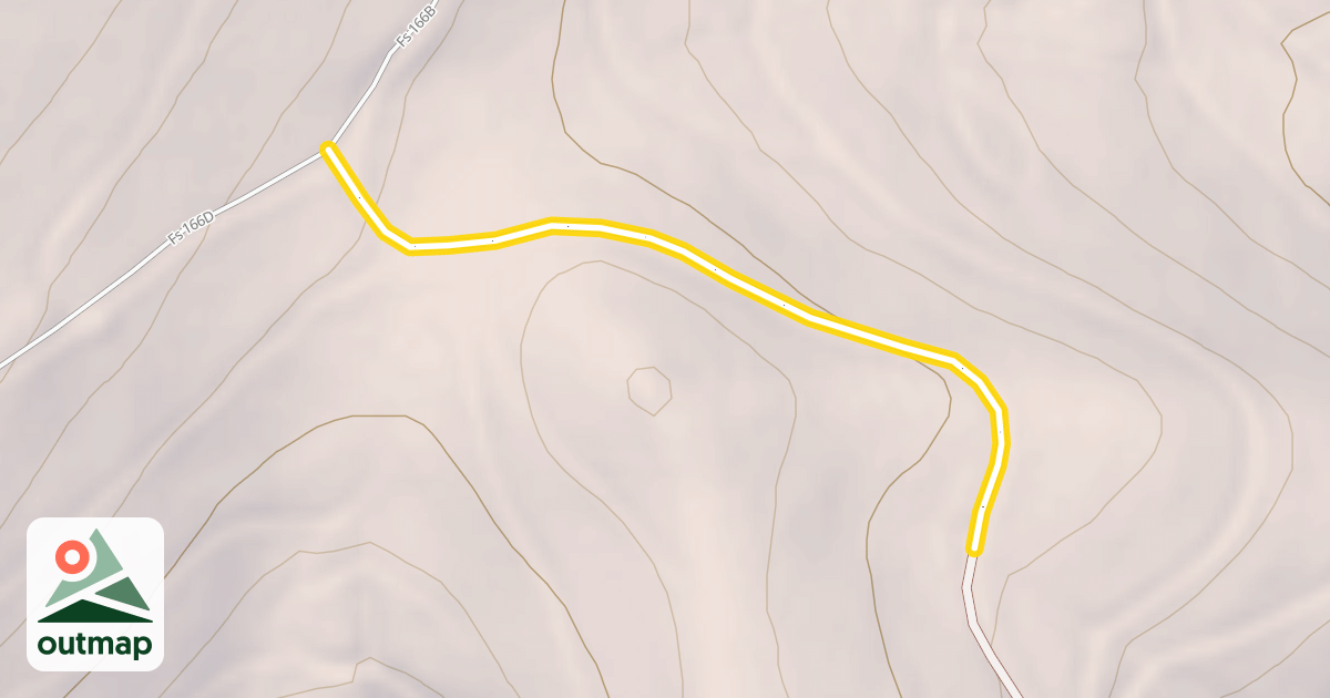 Map of Old Toby Road