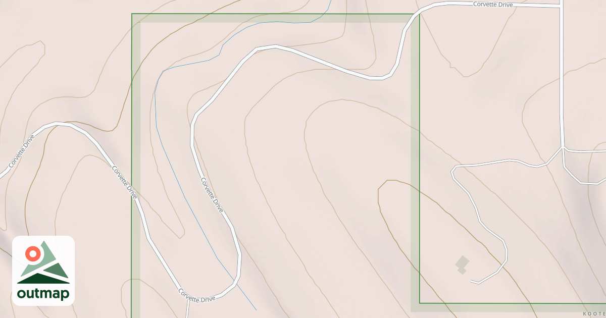 Map of CORVETTE DRIVE