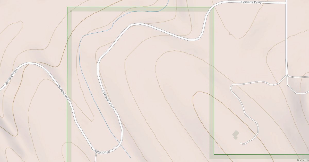 Map preview of CORVETTE DRIVE