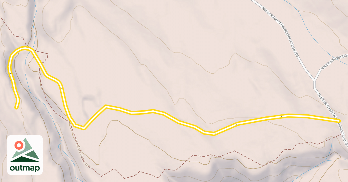 Map of Grizzly Way
