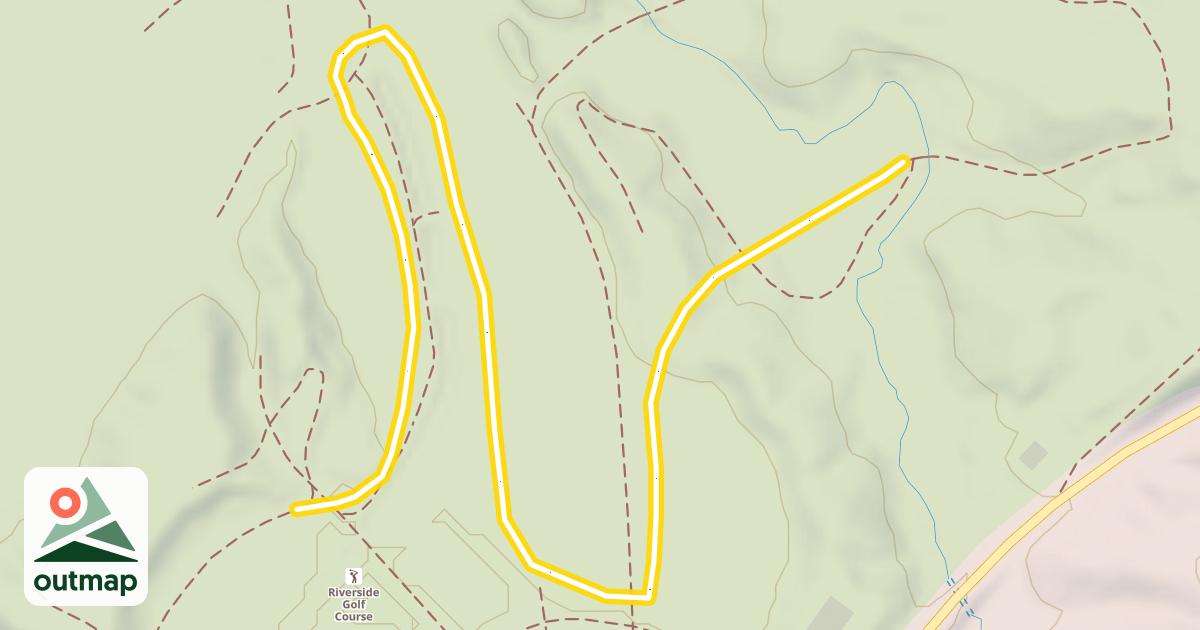 Map of Fox Run Loop