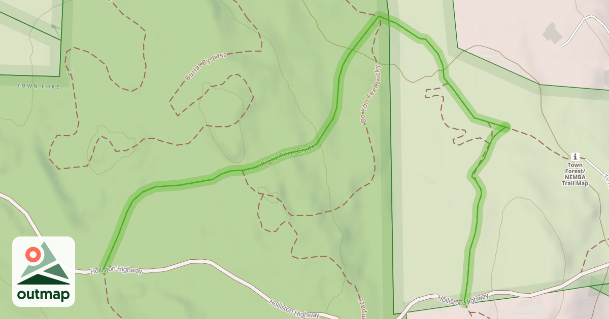 Map of Right Turn Clyde