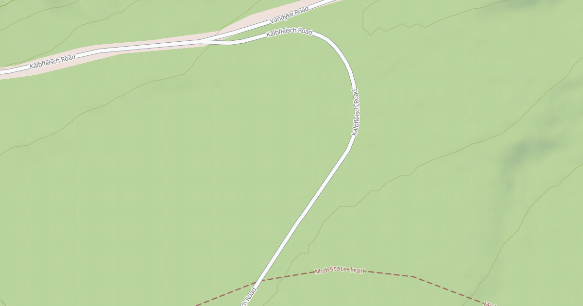 Map preview of Tiadaghton State Forest Snowmobile Trails