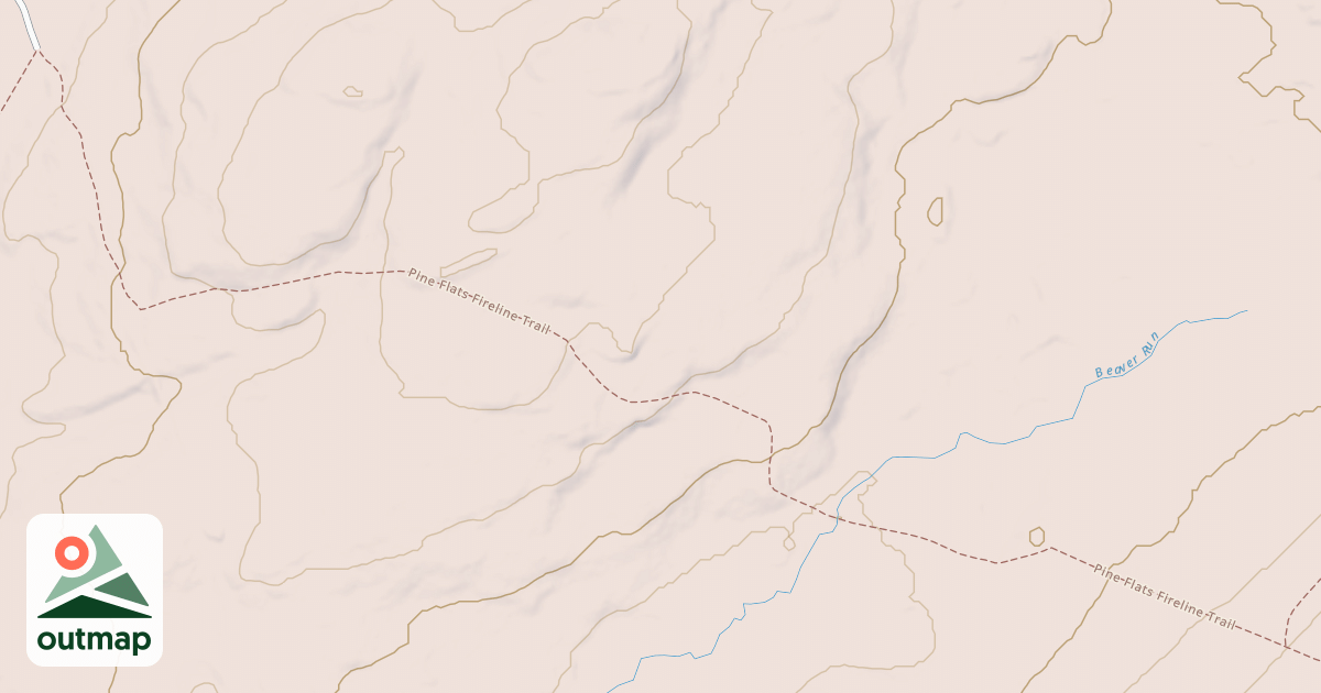 Map of Edgemere-Pecks Pond - Snowmobile Trails