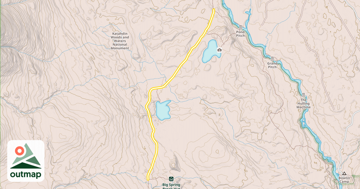 Map of Valley View Trail