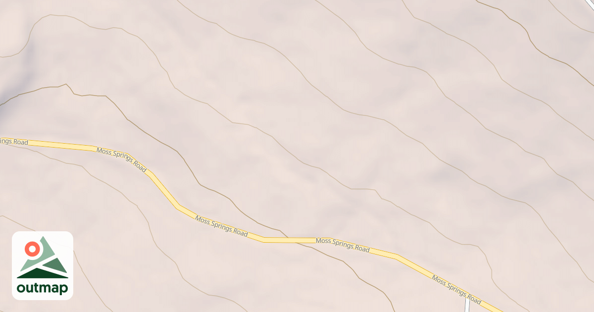 Map of MOSS SPRINGS GS