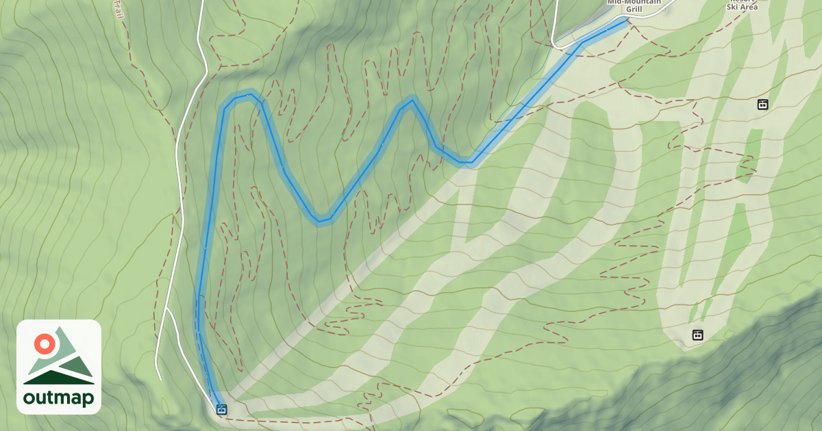 Map of Mueller's Mile